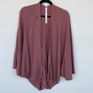 Lululemon Cashlu Knit Textured Wrap Sweater